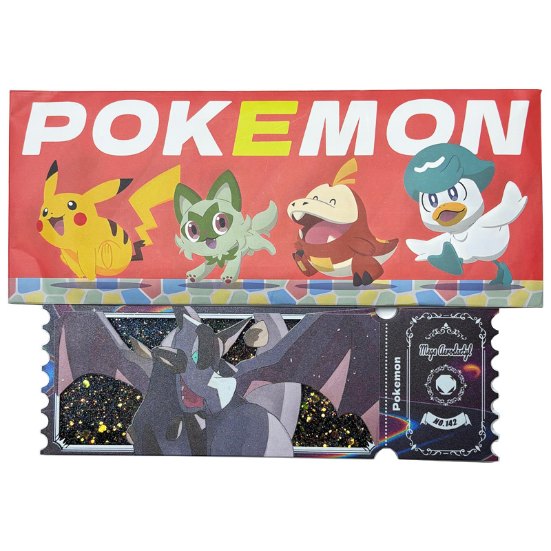 Pokemon Whale Studio Quicksand Ticket Stub Blind Box