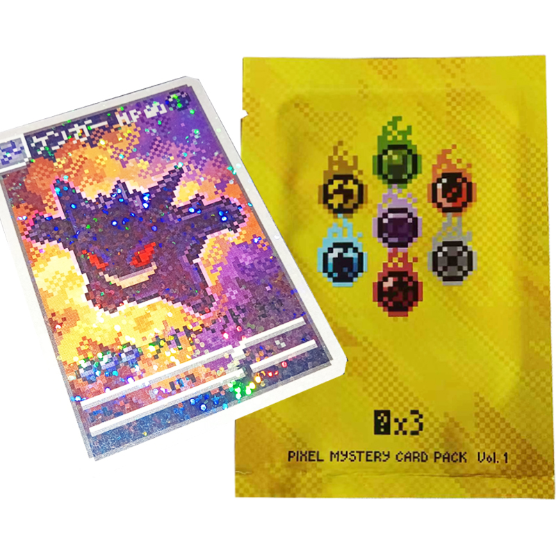 Pokemon Pixels Card Collection Pack