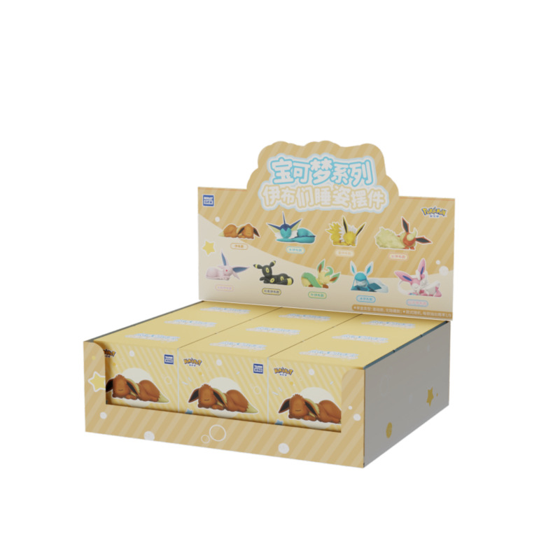 Pokemon Sleeping Position Eevee Series PVC Figures