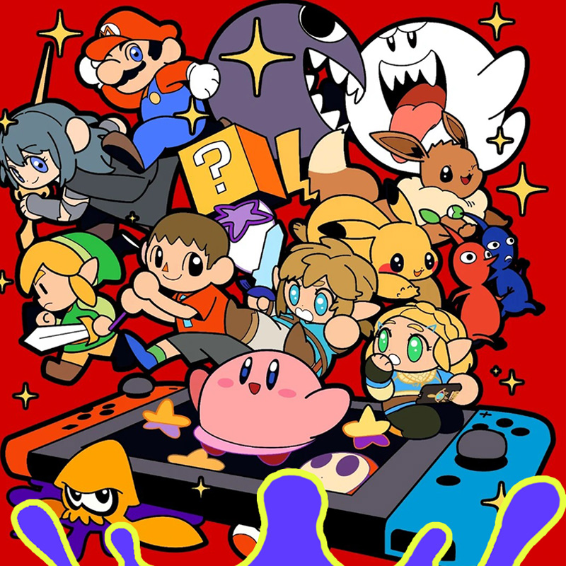 Nintendo Anime Polaroid DaoKe Studio<MISIYOUJI>Polaroid Blind Box