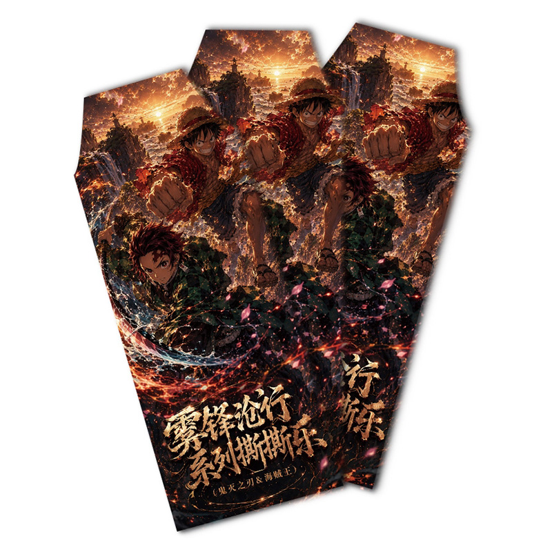 ONE PIECE&Demon Slayer ShangYou Studio<WUFENGCANGXING>Polaroid Blind Pack