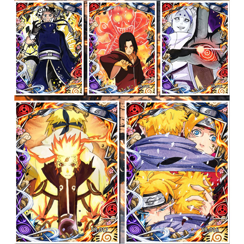 Naruto Hand-painted Collectible Cards