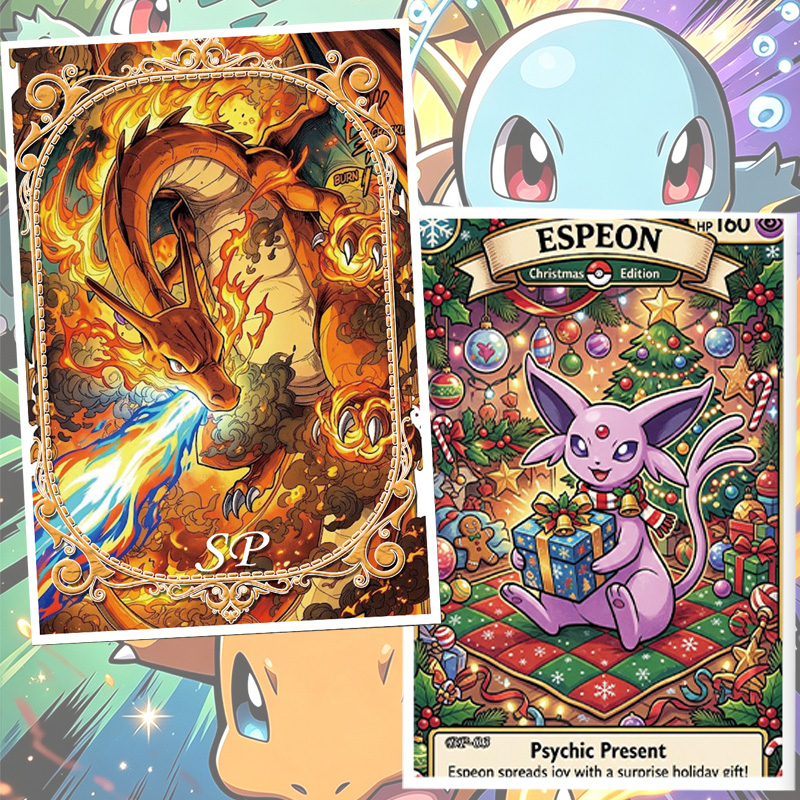 Pokemon HuoHu Studio<Divine Beast>ArtBoard Blind Packs