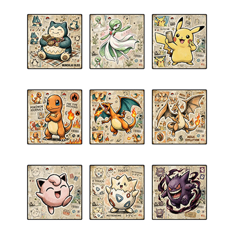 Pokemon Magnet HeiZi Studio VOL14.0 Blind Pack