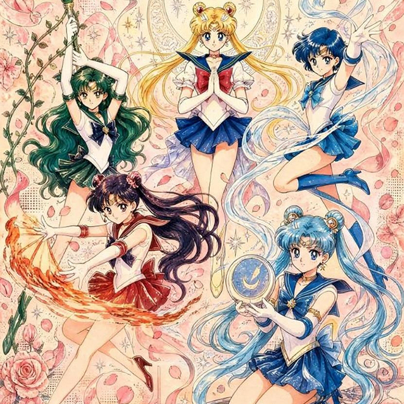 Sailor Moon Ticket Stub SHUOGUANGGU Studio Blind Pack