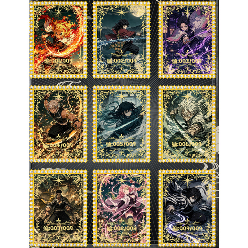 Demon Slayer Diamond Metal Card VOL2.0 JianXinXin Studio Blind Box