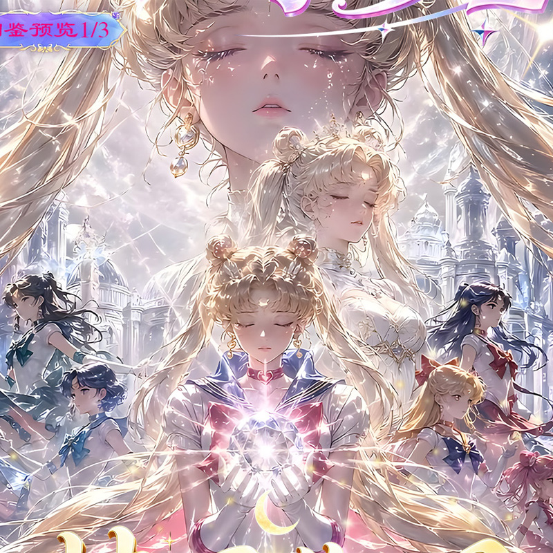 Sailor Moon Diamond Metal Card<FUGUANGYUMMENG>Blind Boxs