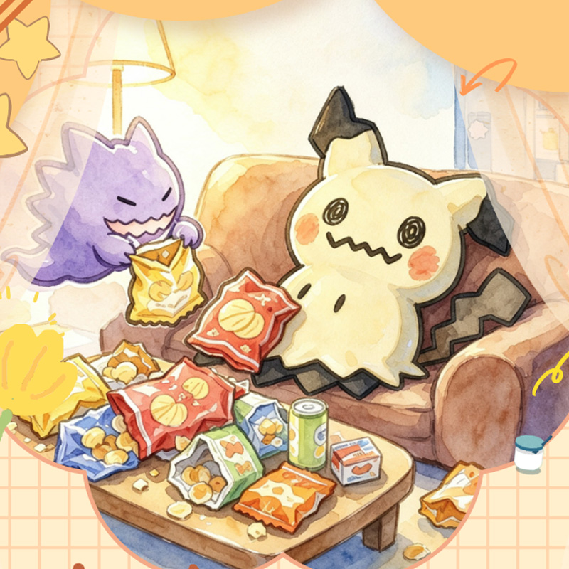 Pokemon <QIDIANWU>Ceramic Magnet Blind Packs