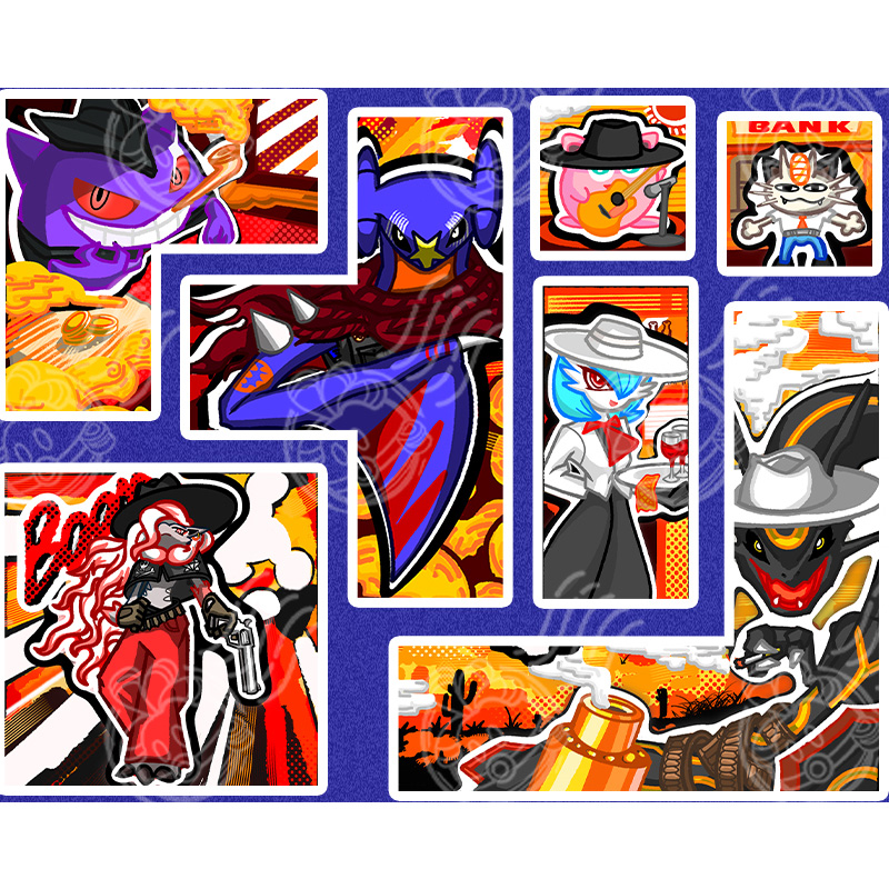 Pokemon <Hide Fang>VOL2.0 Lattice Magnet Blind Pack