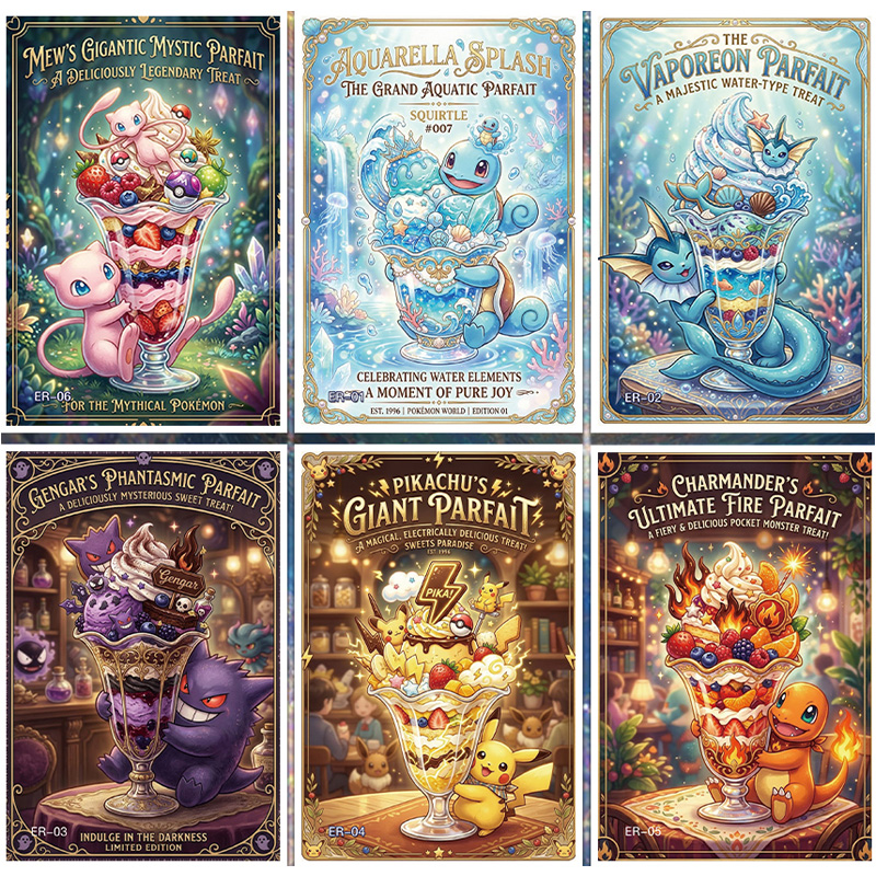 Pokemon HuoHu Studio<SHOUCANGJIA>ArtBoard Blind Packs