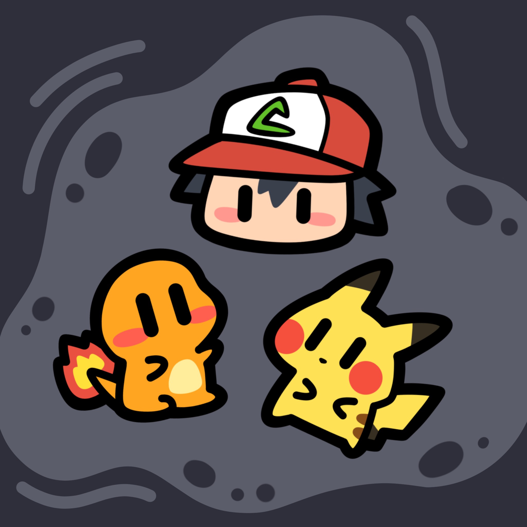 Pokemon Whale Studio BiGa Magnet VOL6.0 Blind Box