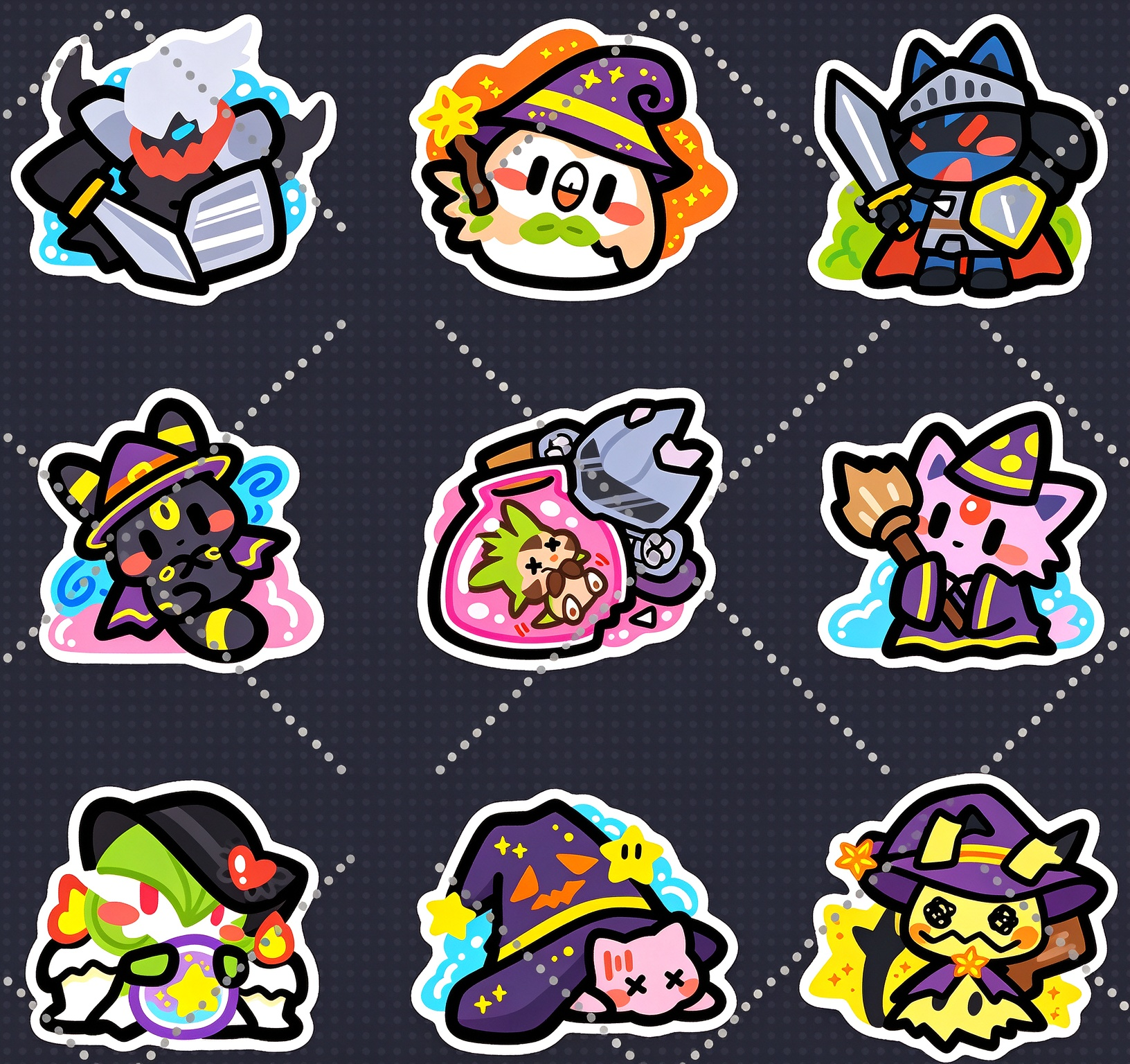 Pokemon Whale Studio BiGa Magnet VOL6.0 Blind Box