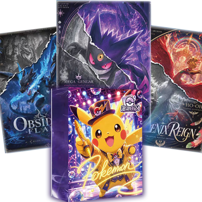 Pokemon Xinka Studio<Bubble Diary>Embossed/Raised-Relief Diamond Metal Cards